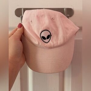 Light pink alien hat